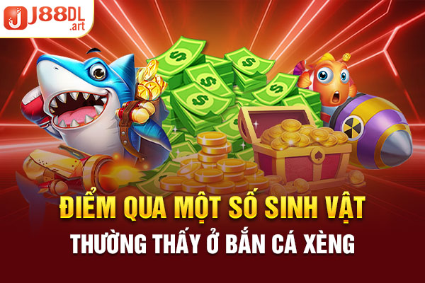 Điểm qua một số sinh vật thường thấy ở Bắn cá xèng