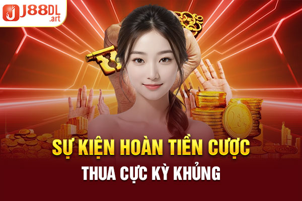 Sự kiện hoàn tiền cược thua cực kỳ khủng